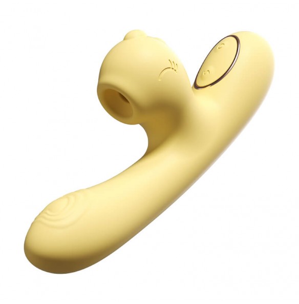MizzZee - Cute Dragon Heating Suction Vibrator Wand (Chargeable - Yellow) MizzZee - Cute Dragon Heating Suction Vibrator Wand (Chargeable - Yellow)